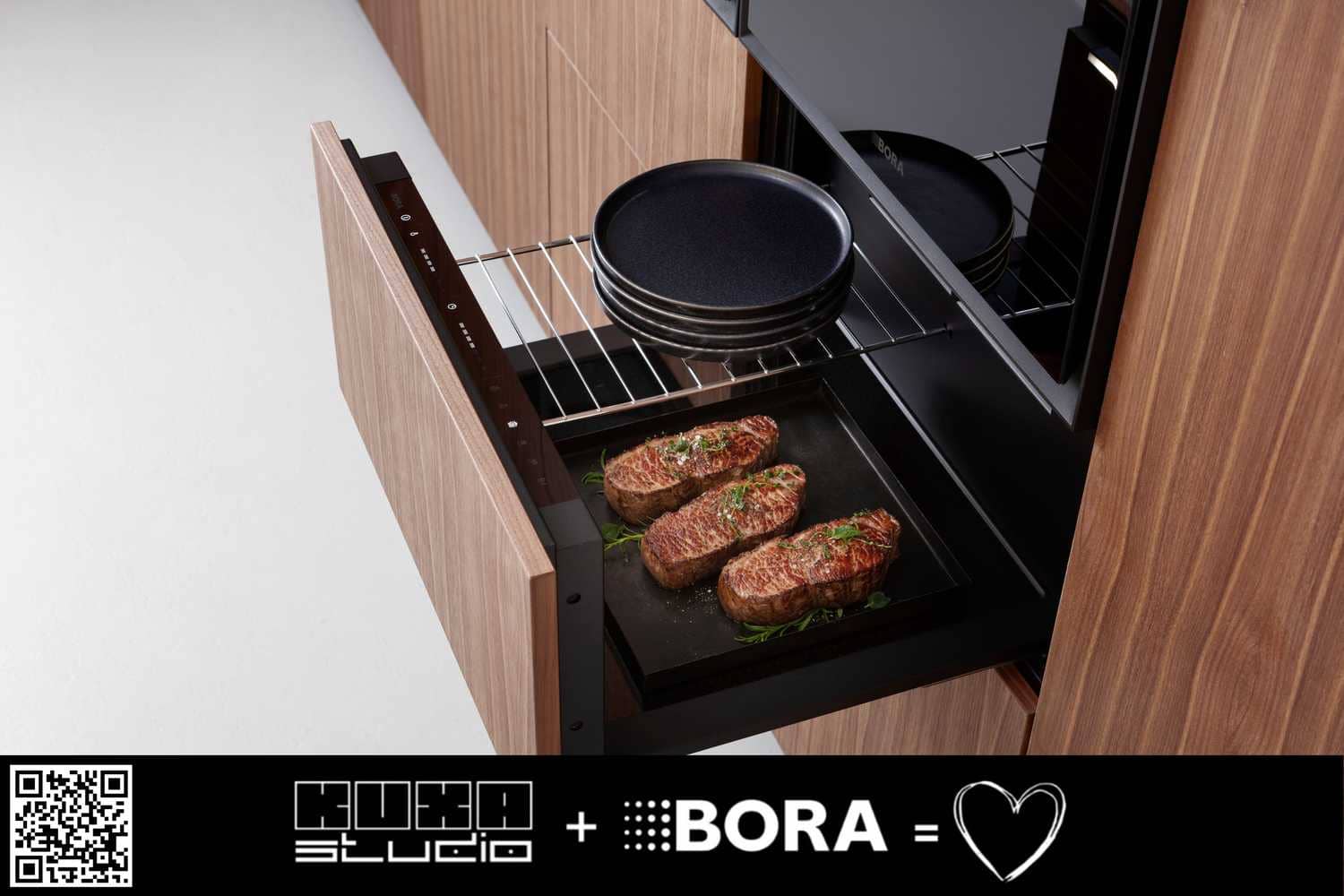 Cuptorul incorporabil de la BORA - o multime de retete incluse, setari multiple pentru preparate excelente, gatire fara miros, auto-curatare - BORA X BO